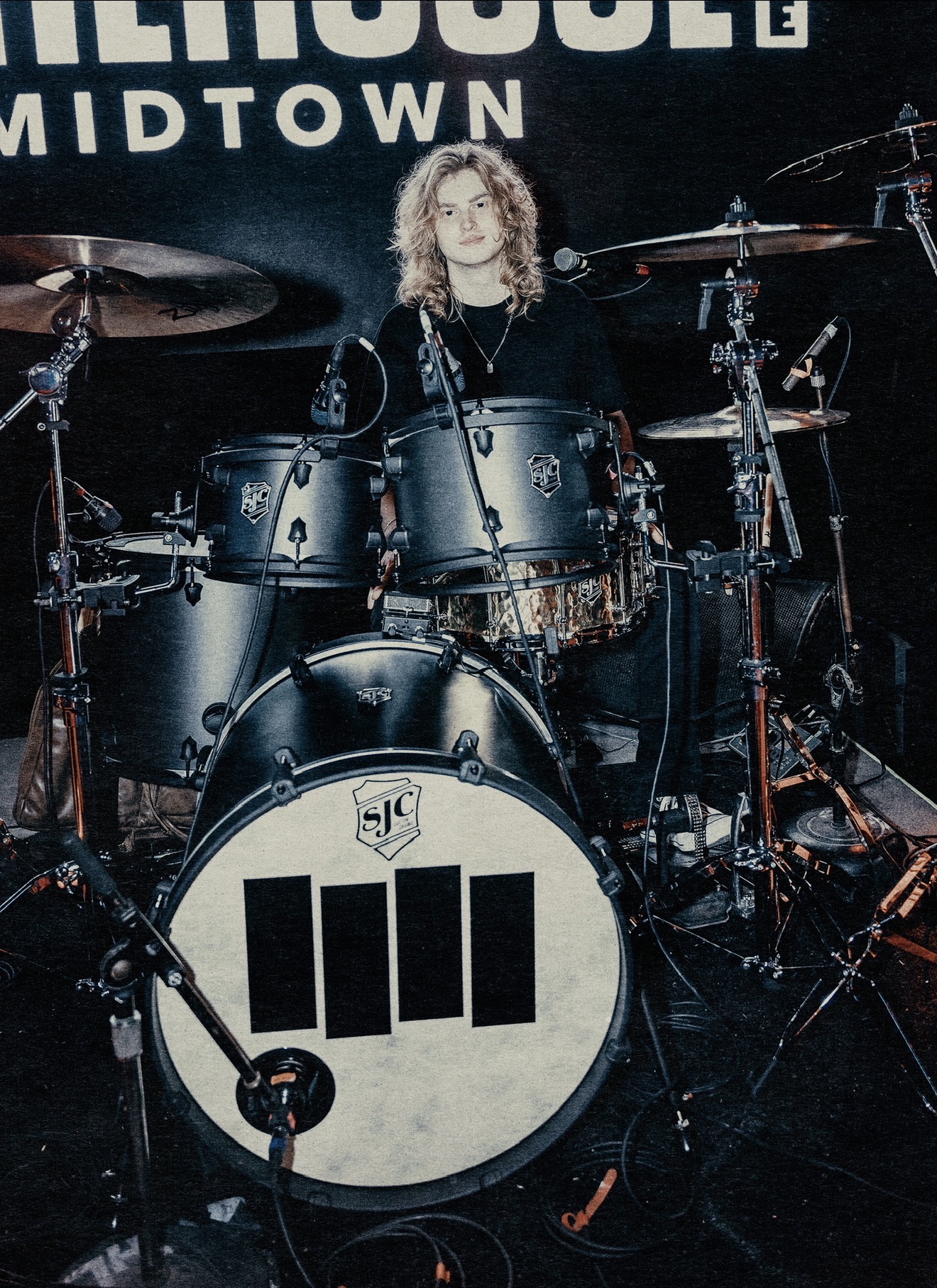 Bryce Weston, Aquarian Drumheads artist