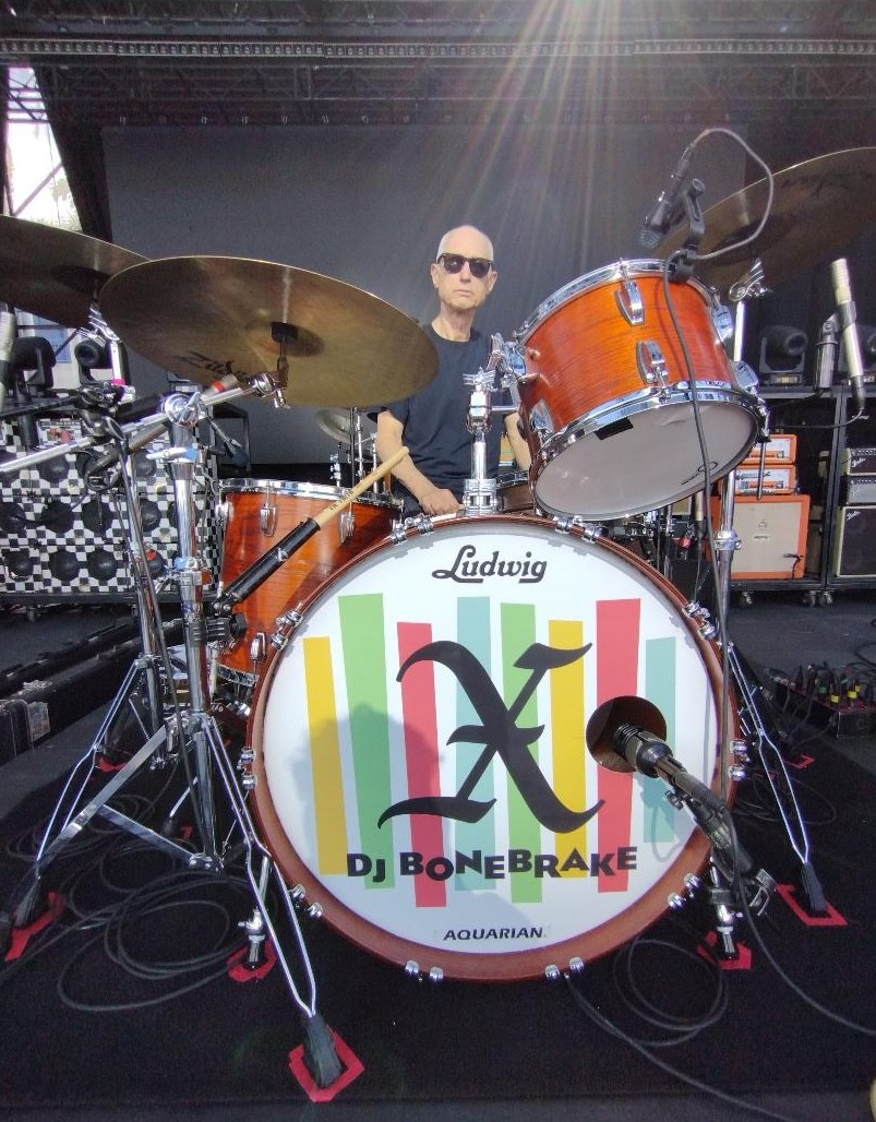 DJ Bonebrake, Aquarian Drumheads artist