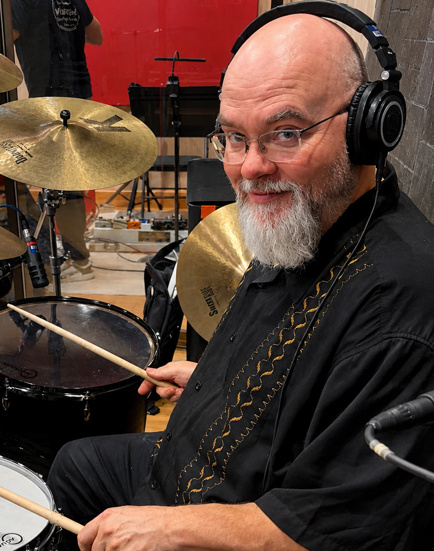 Mark Beckett, Aquarian Drumheads artist