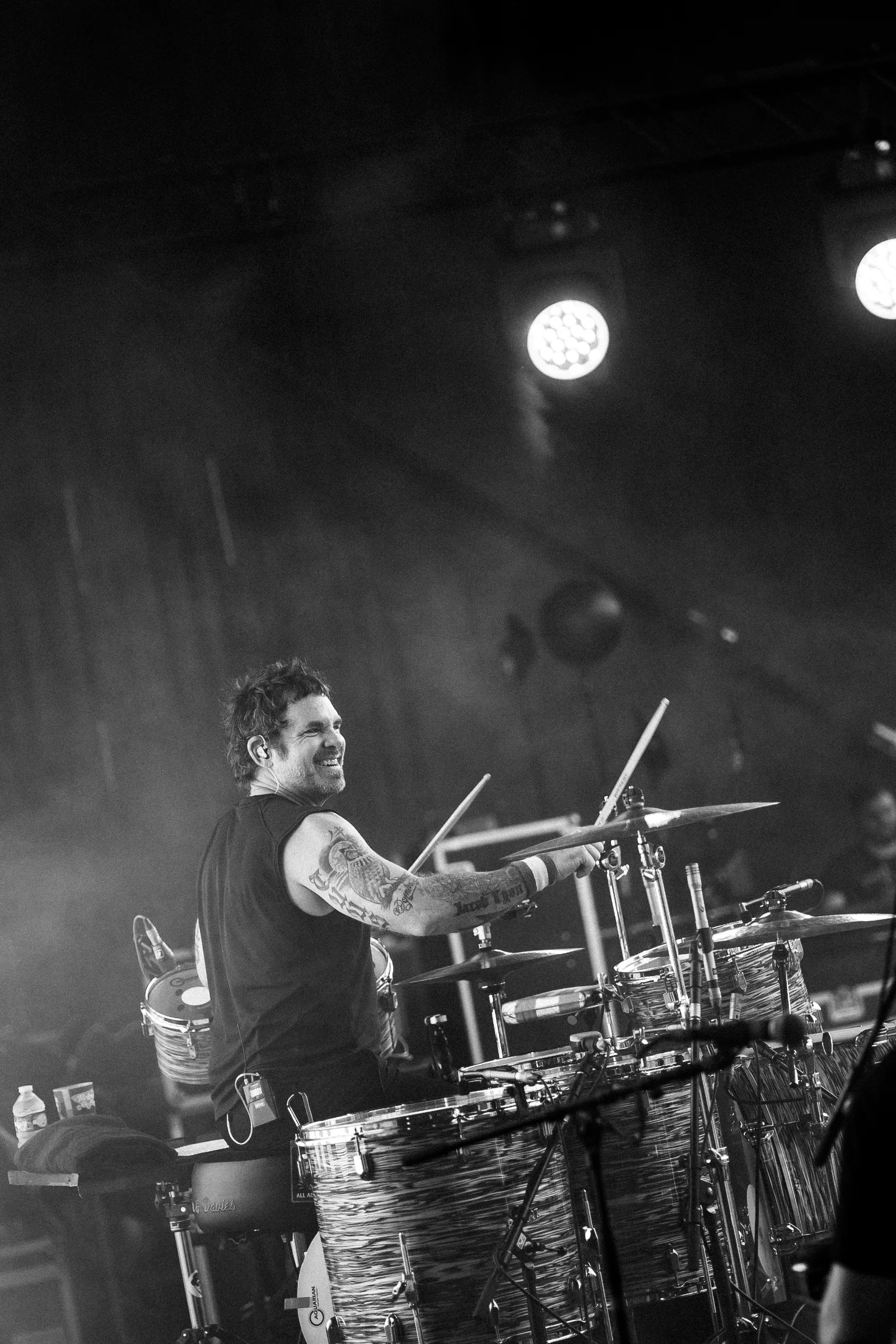 Mike Miley, Aquarian Drumheads artist
